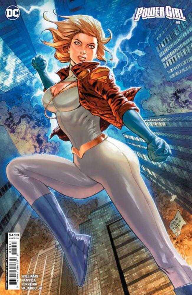Power Girl #9 Cover B Tony S Daniel Card Stock Variant (House Of Brainiac) (ONLINE ORDER ONLY)