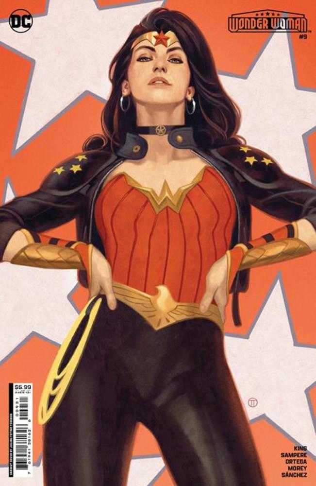 Wonder Woman #9 Cover B Julian Totino Tedesco Card Stock Variant (ONLINE ORDER ONLY)