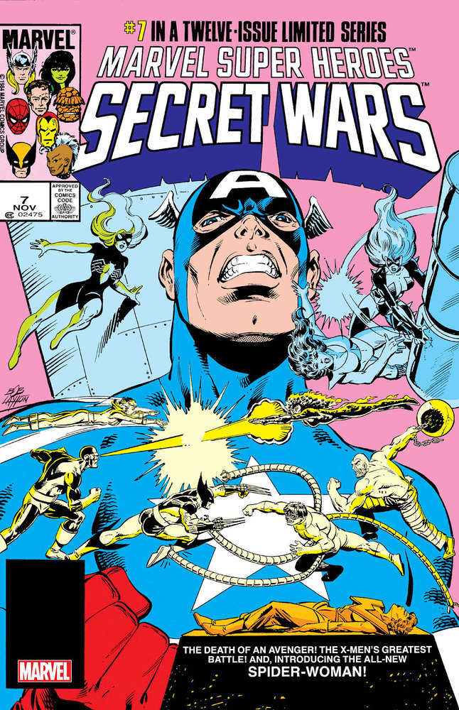Marvel Super-Heroes Secret Wars (1984) #7B Facsimile Edition (Online Order Only)