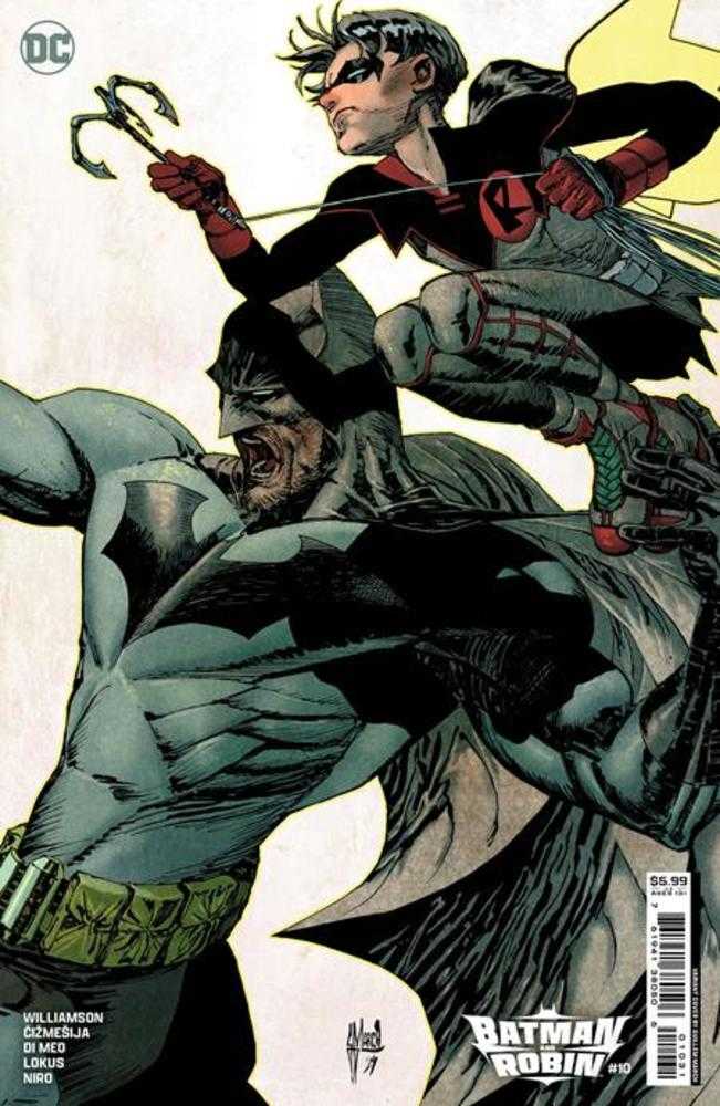 Batman And Robin #10 Cover C Guillem March Card Stock Variant (ONLINE ORDER ONLY)