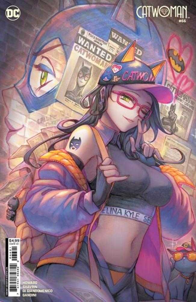 Catwoman #66 Cover B Rachta Lin Card Stock Variant (ONLINE ORDER ONLY)
