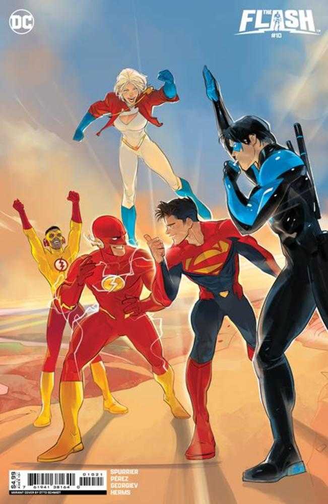 Flash #10 Cover B Otto Schmidt Card Stock Variant (ONLINE ORDER ONLY)
