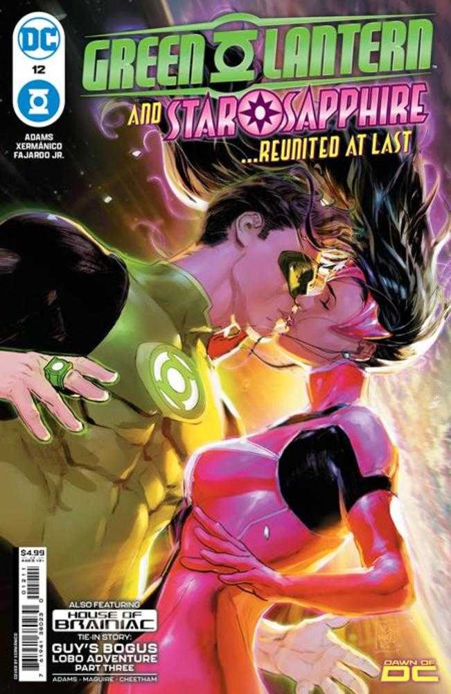 Green Lantern #12 Cover A Xermanico (House Of Brainiac) (ONLINE ORDER ONLY)