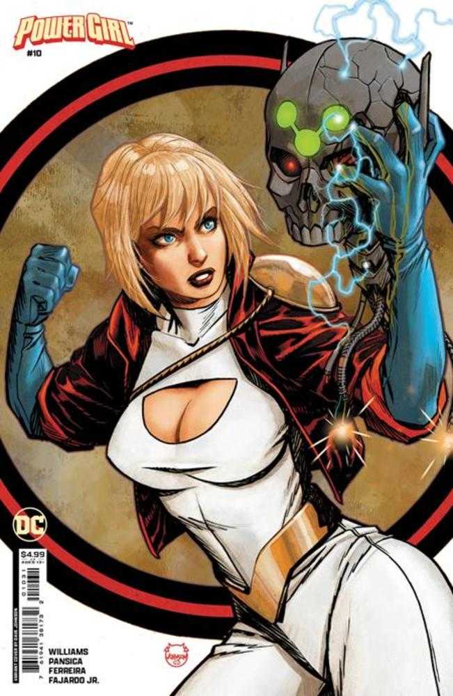 Power Girl #10 Cover C Dave Johnson Card Stock Variant (House Of Brainiac) (ONLINE ORDER ONLY)