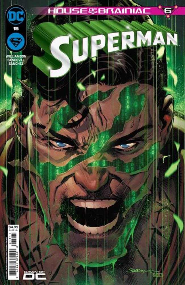 Superman #15 Cover A Rafa Sandoval (House Of Brainiac)(Absolute Power) (ONLINE ORDER ONLY)