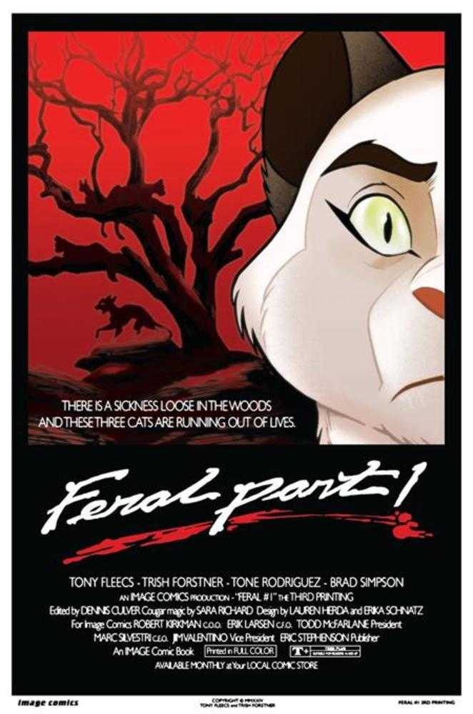 Feral #1 3rd Print (ONLINE ORDER ONLY)