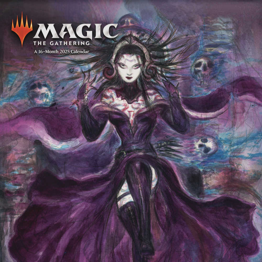 Magic The Gathering 2025 16 Month Wall Calendar