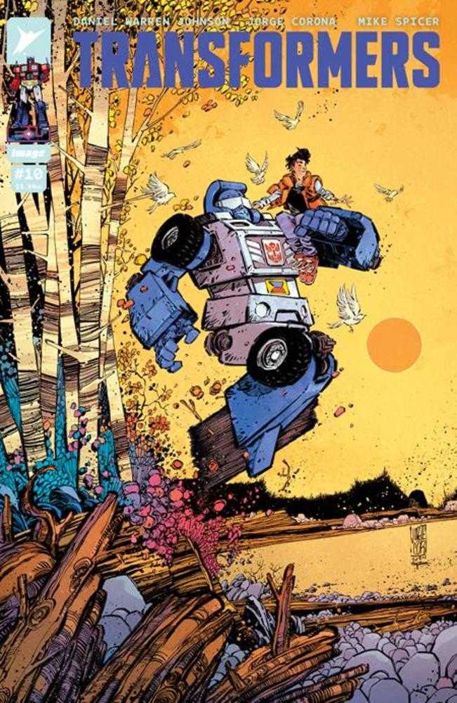 Transformers #10 Cover B Jorge Corona & Mike Spicer Variant (ONLINE ORDER ONLY)