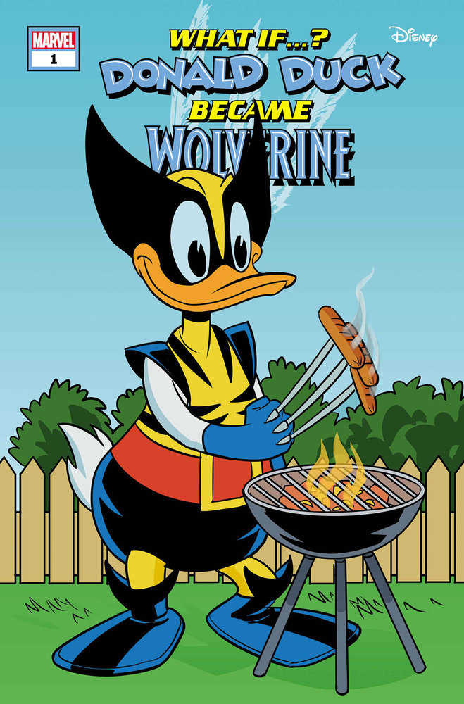 Marvel & Disney: What If...? Donald Duck Became Wolverine (2024) #1B (Online Order Only)