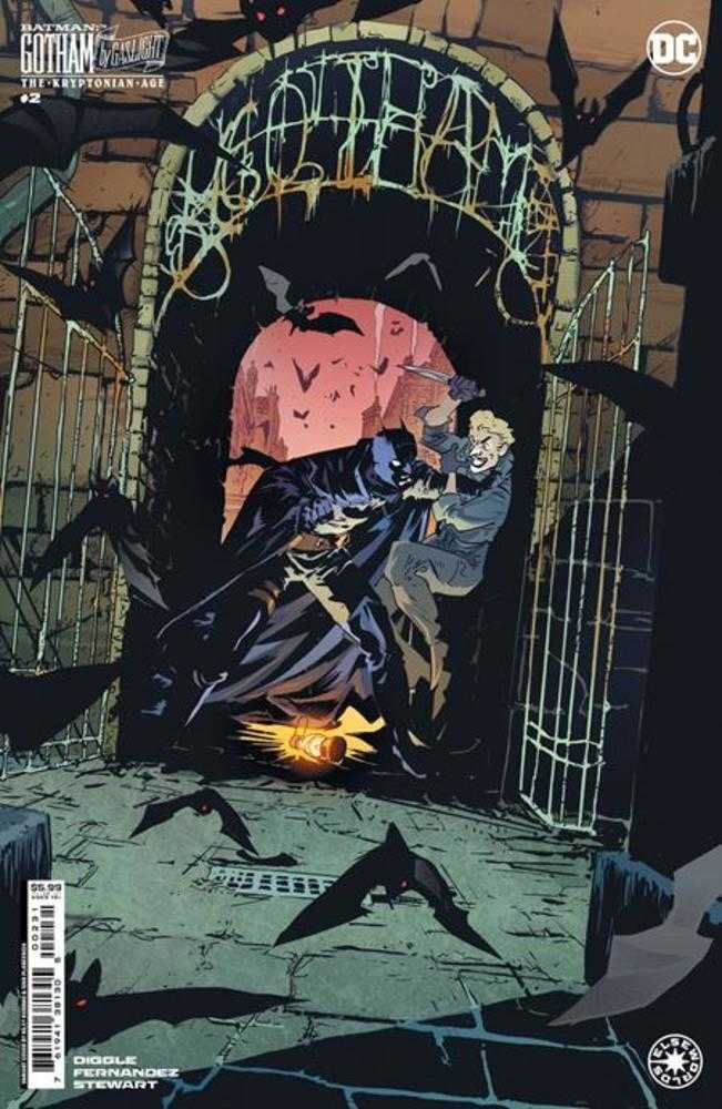 Batman Gotham By Gaslight The Kryptonian Age #2 (Of 12) Cover B Riley Rossmo Card Stock Variant (ONLINE ORDER ONLY)