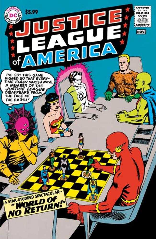 Justice League Of America (1960) #1B Facsimile Edition (Online Order Only)