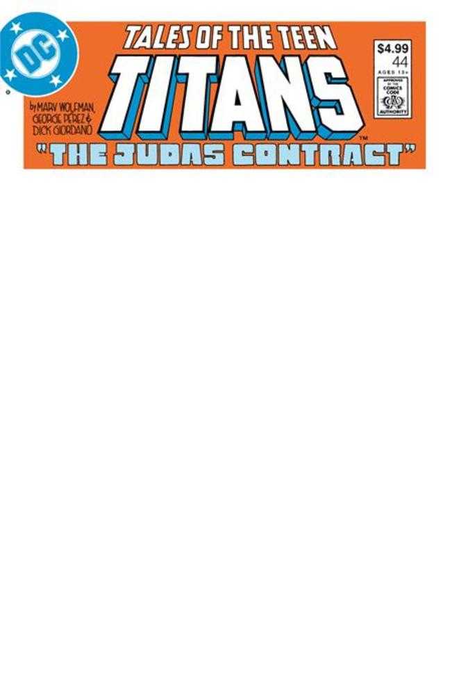 Tales Of The Teen Titans (1984) #44C Facsimile Edition (Online Order Only)