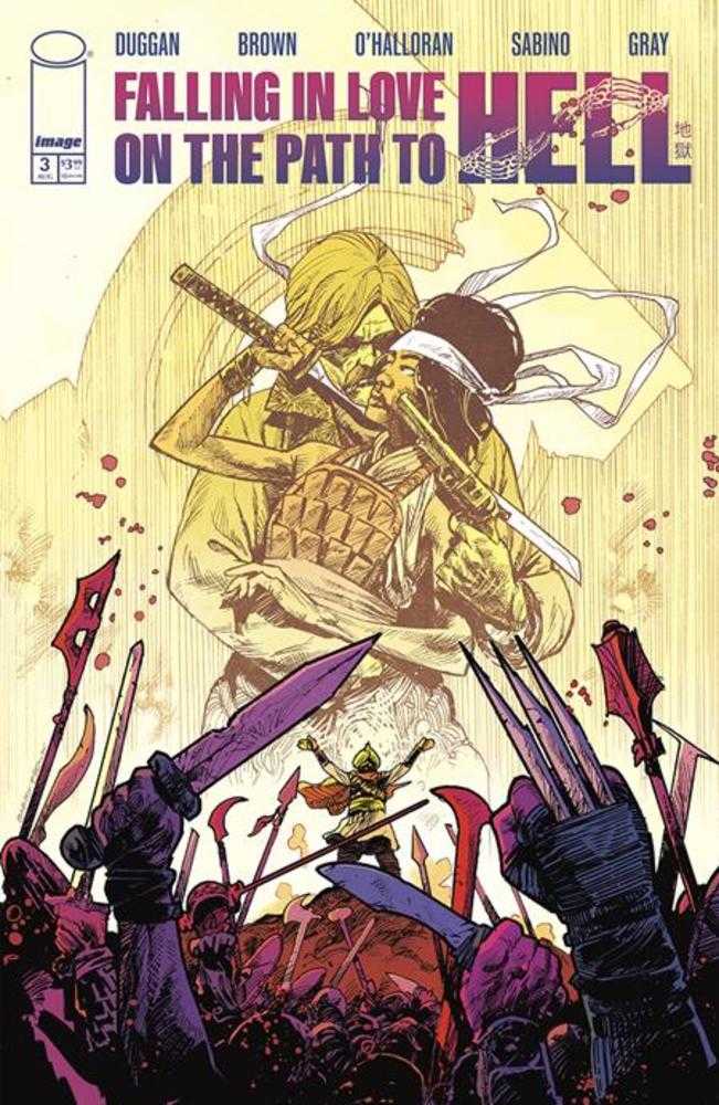 Falling In Love On The Path To Hell #3 Cover A Garry Brown (ONLINE ORDER ONLY)