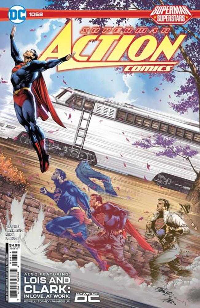 Action Comics #1068 Cover A Eddy Barrows & Danny Miki (ONLINE ORDER ONLY)