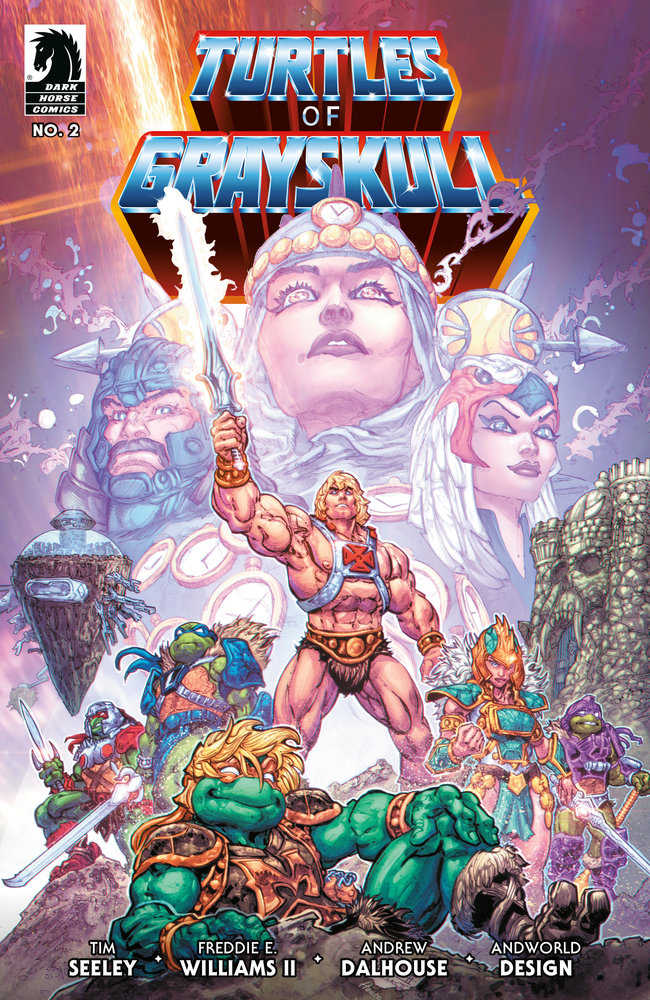 Masters Of Universe Teenage Mutant Ninja Turtles Turtles Of Grayskull #2 Cover A Willi (Online Order Only)