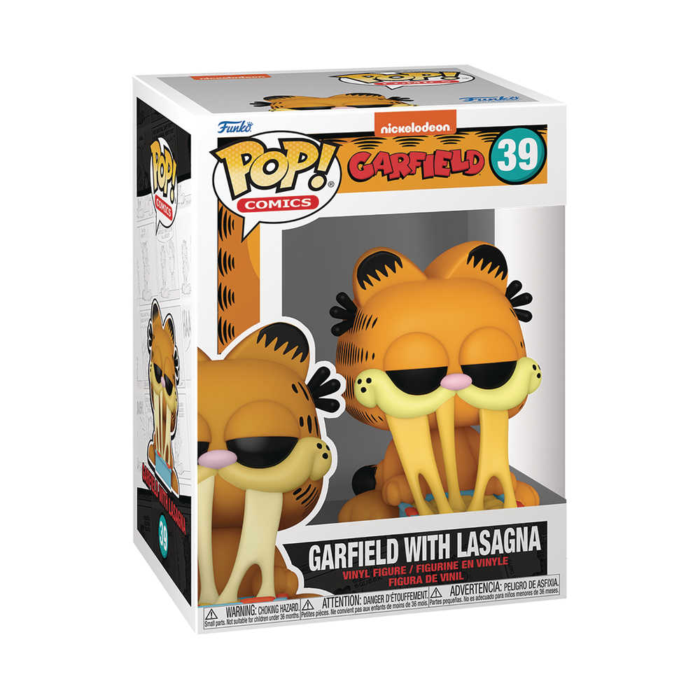 Pop TV Garfield Garfield W Lasagna Pan Vinyl Figure 39 (ONLINE ORDER ONLY)