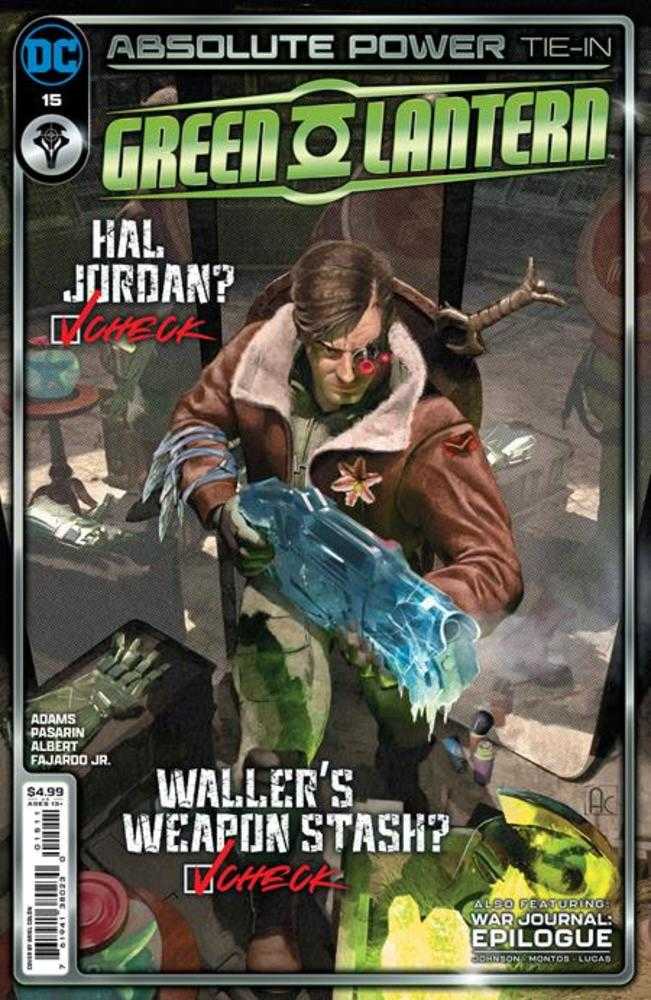 Green Lantern #15 Cover A Ariel Colon (Absolute Power) (ONLINE ORDER ONLY)