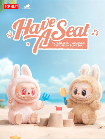 [IN STOCK] POPMART THE MONSTERS - Have a Seat Vinyl Plush Blind Box Labubu (SEALED) (ONLINE ORDER ONLY)