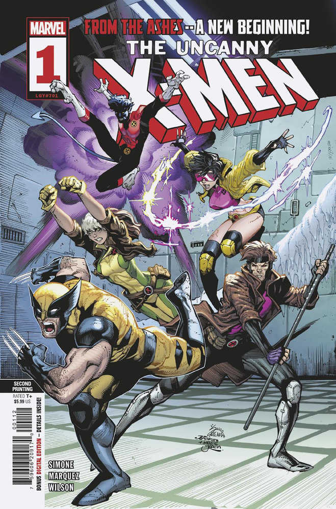 Uncanny X-Men #1 2nd Print Ryan Stegman Variant (ONLINE ORDER ONLY)