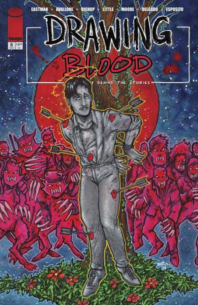 Drawing Blood #8 (Of 12) Cover A Kevin Eastman (ONLINE ORDER ONLY)