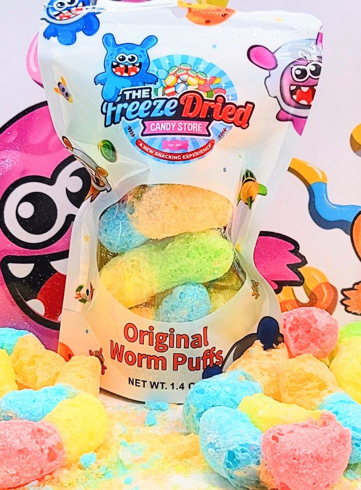 Original Worm Puffs (ONLINE ORDER ONLY)