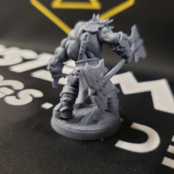 Blackcrag Mountain Orc - Sculpt Option A (Male Orc Barbarian) (Online Order Only)