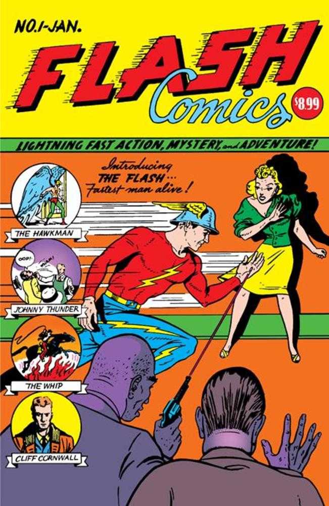 Flash Comics (1940) #1B Facsimile Edition (Online Order Only)