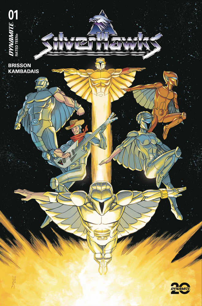 Silverhawks #1 Cover E Shalvey (Online Order Only)