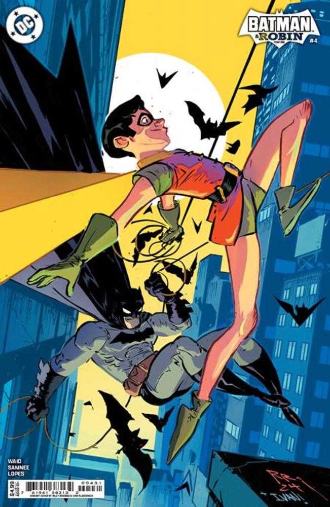 Batman And Robin Year One #4 (Of 12) Cover C Riley Rossmo Card Stock Variant (Online Order Only)