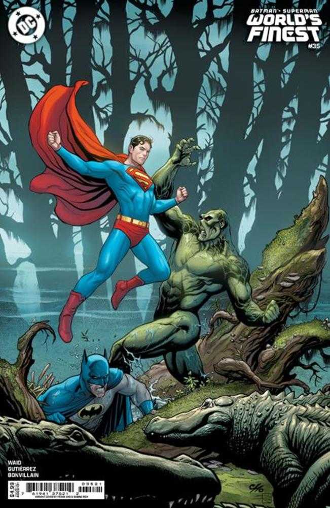 Batman Superman Worlds Finest #35 Cover B Frank Cho Card Stock Variant (Online Order Only)