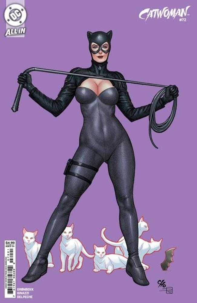 Catwoman #72 Cover B Frank Cho Card Stock Variant (Online Order Only)