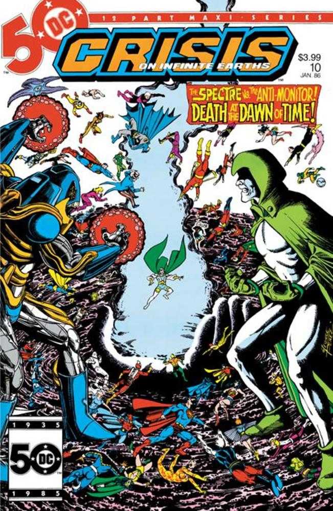 Crisis On Infinite Earths #10 Facsimile Edition Cover A George Perez (Online Order Only)