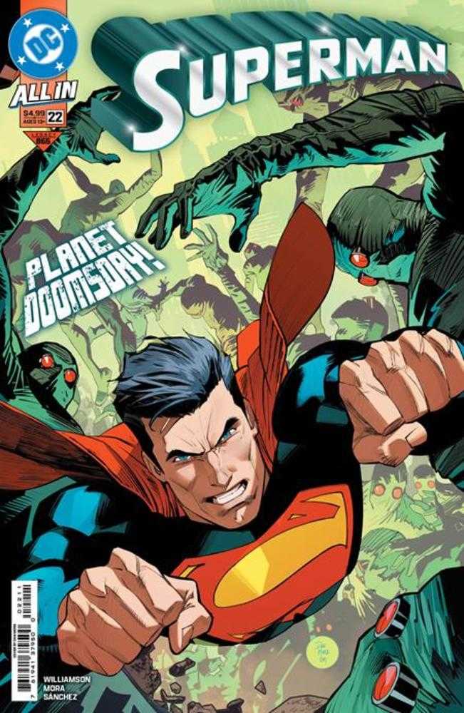 Superman #22 Cover A Dan Mora (Online Order Only)