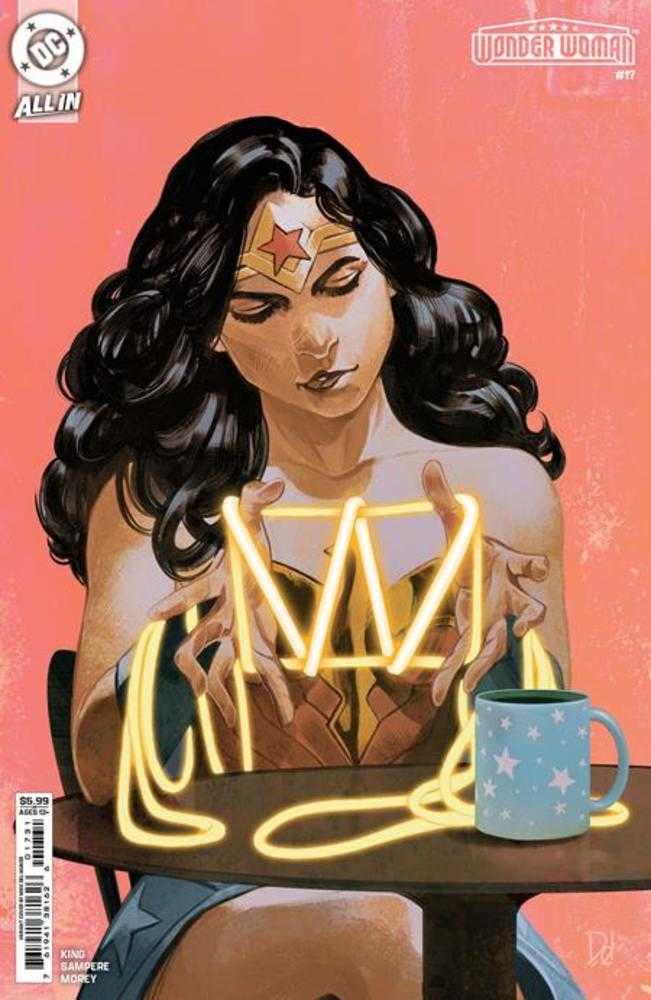 Wonder Woman #17 Cover C Mike Del Mundo Card Stock Variant (Online Order Only)