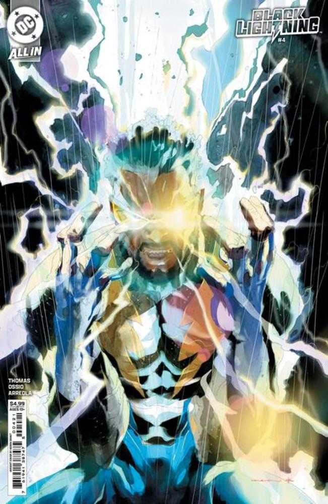Black Lightning #4 Cover B Keron Grant Card Stock Variant (Online Order Only)