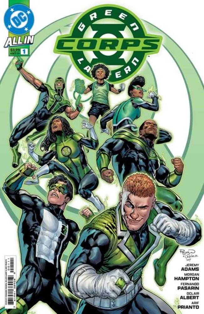 Green Lantern Corps #1 Cover A Fernando Pasarin & Oclair Albert (Online Order Only)