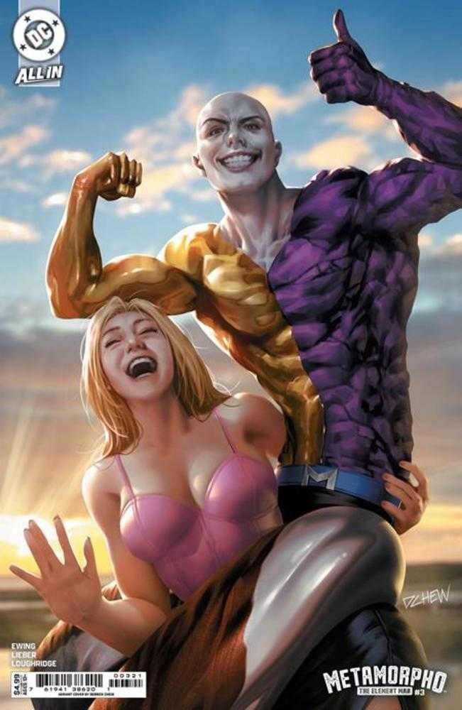 Metamorpho The Element Man #3 Cover B Derrick Chew Card Stock Variant (Online Order Only)