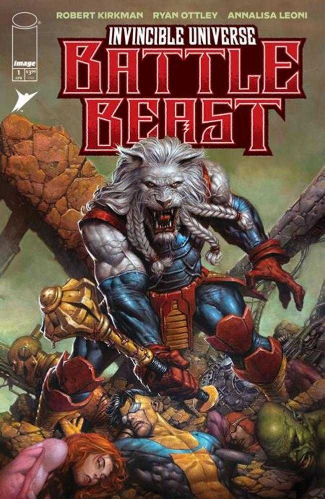 Invincible Universe Battle Beast #1 Cover B Davd Finch Variant (Online Order Only)