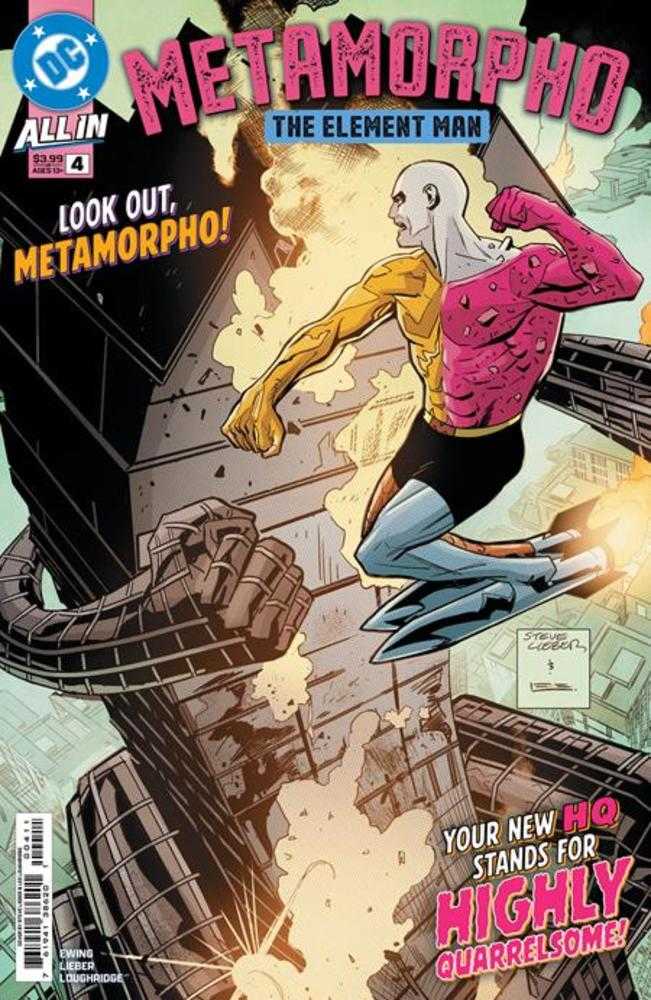 Metamorpho The Element Man #4 Cover A Steve Lieber (Online Order Only)