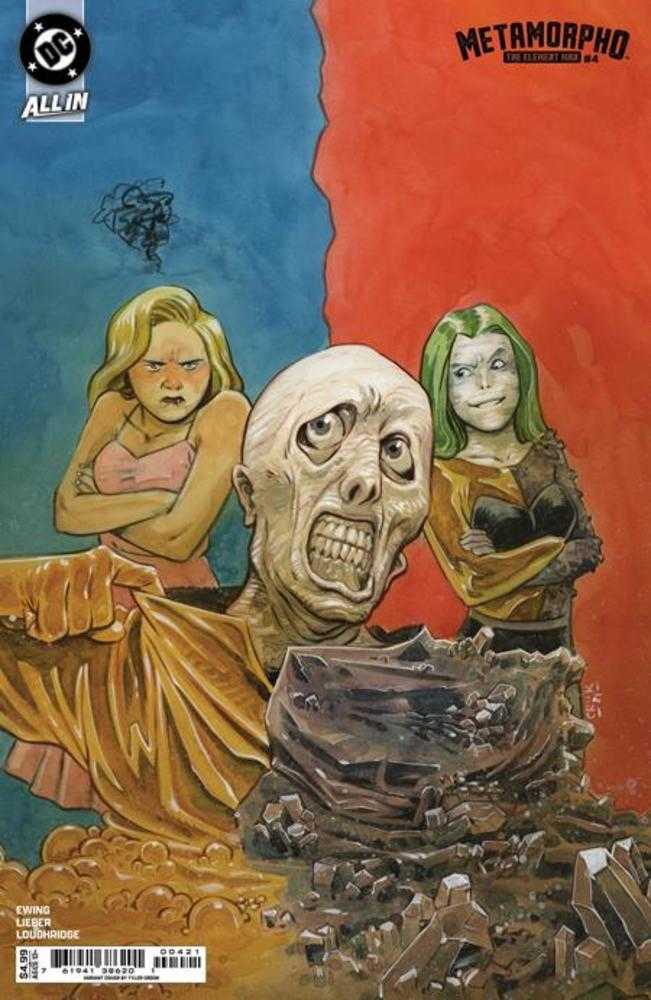 Metamorpho The Element Man #4 Cover B Tyler Crook Card Stock Variant (Online Order Only)