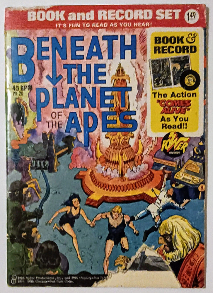 Book and Record Set: Beneath The Planet of the Apes (ONLINE ORDER ONLY)