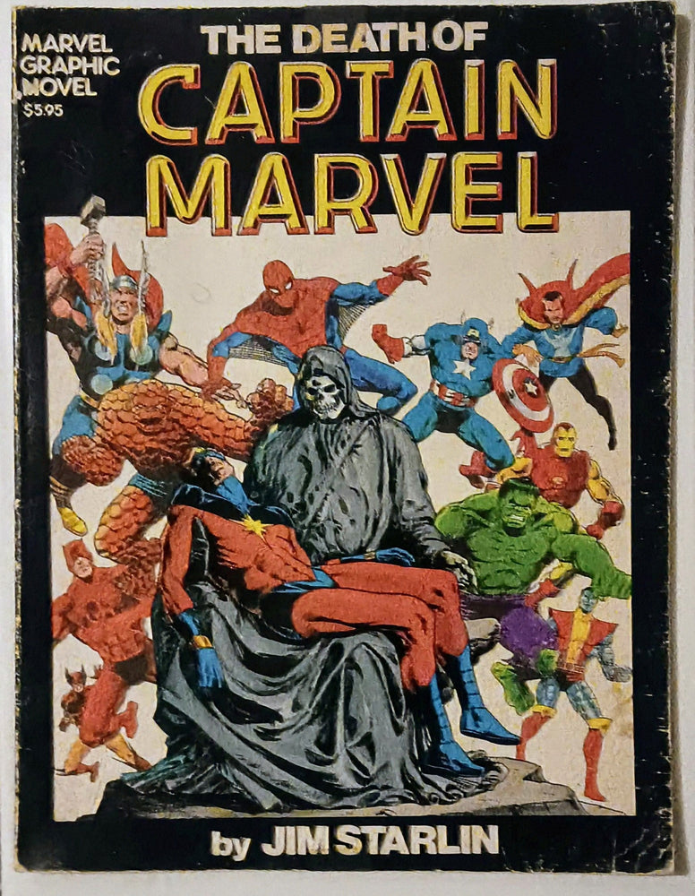 Marvel SC Graphic Novel: Death of Captain Marvel (ONLINE ORDER ONLY)
