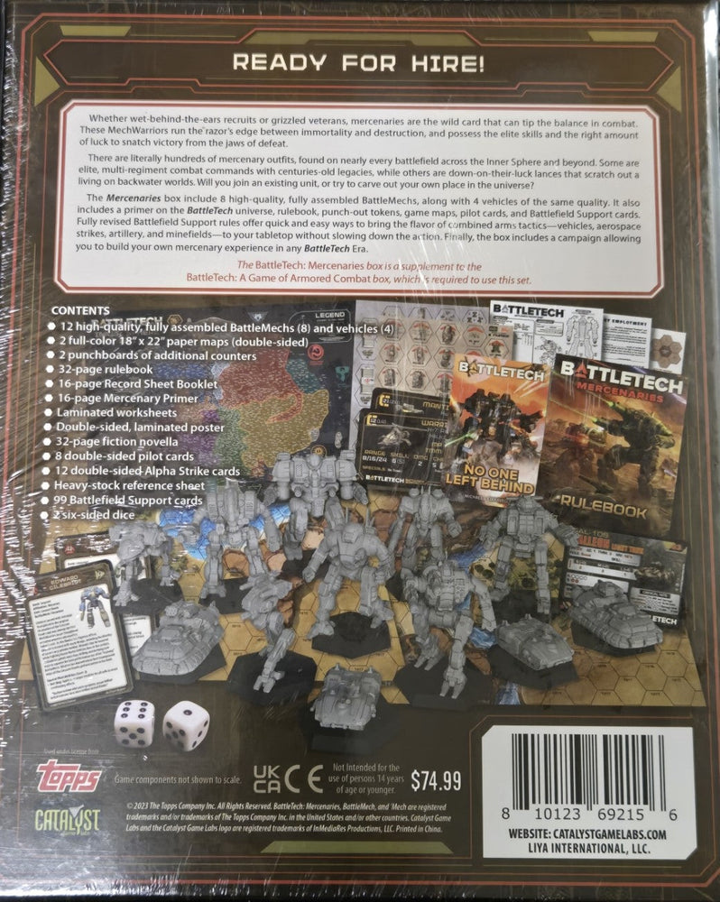 Battletech - Mercenaries Box Set (Kickstarter) (Online Order Only)