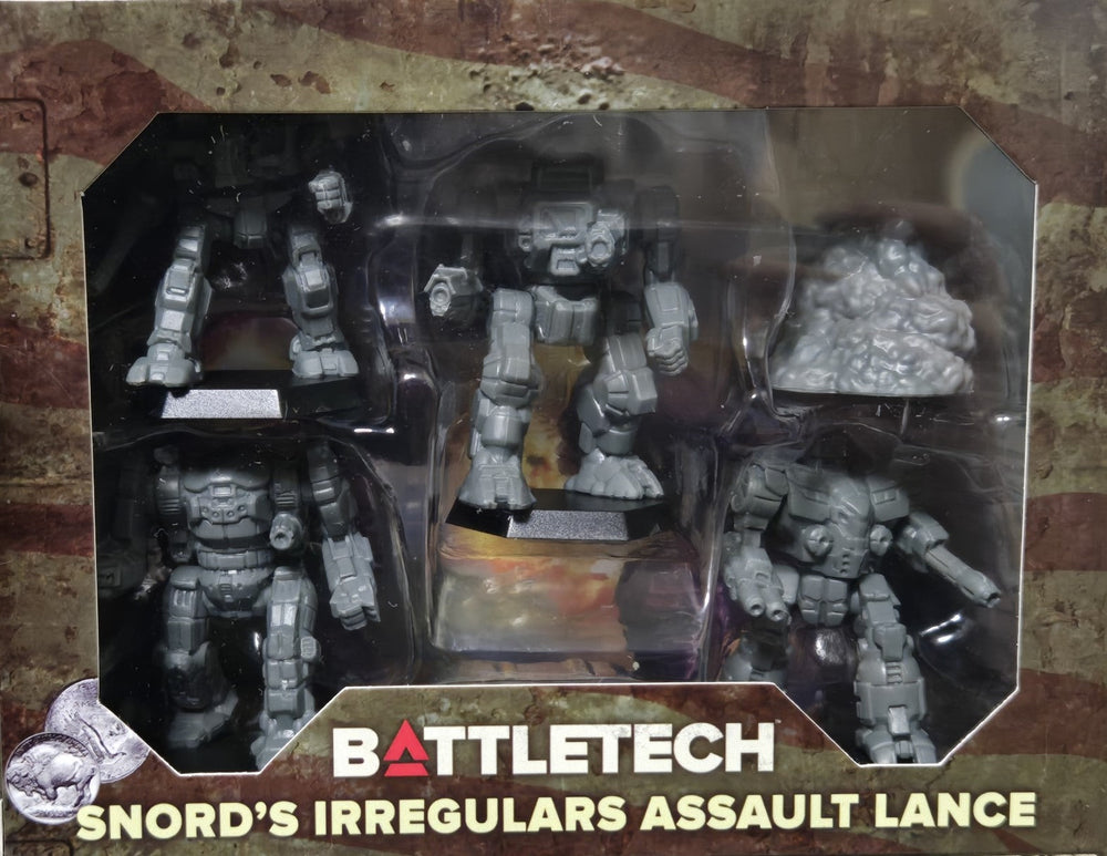 Battletech -  Snord's Irregulars Assault Lance Pack (Online Order Only)