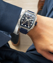 Astro Day & Date Lunar Silver