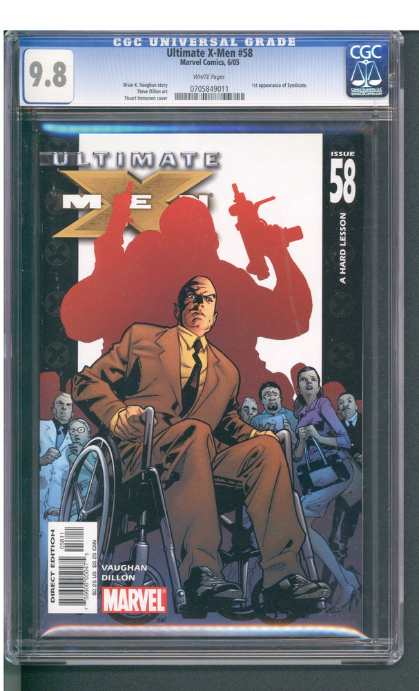 Ultimate X-Men #58 (06/05) Graded CGC 9.8 (Online Order Only)