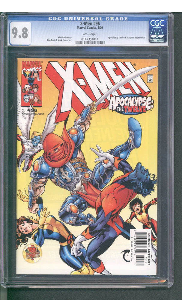 X-Men #96 (1/00) Graded CGC 9.8 (Online Order Only)