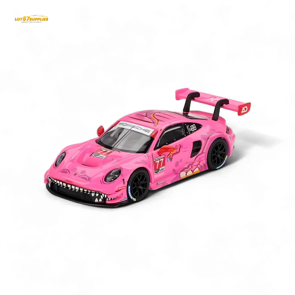 (Pre-Order) Mini-GT Porsche 911 GT3 R #77 AO Racing ROXY IMSA Road America 2024 - 1:64 (ONLINE ORDER ONLY)