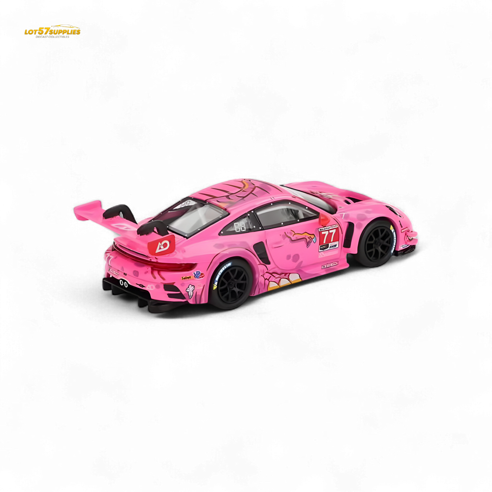 (Pre-Order) Mini-GT Porsche 911 GT3 R #77 AO Racing ROXY IMSA Road America 2024 - 1:64 (ONLINE ORDER ONLY)