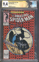Amazing Spider-Man #300 (5/88) Graded CGC 9.4 SIGNED BY TODD MCFARLANE (Online Order Only)